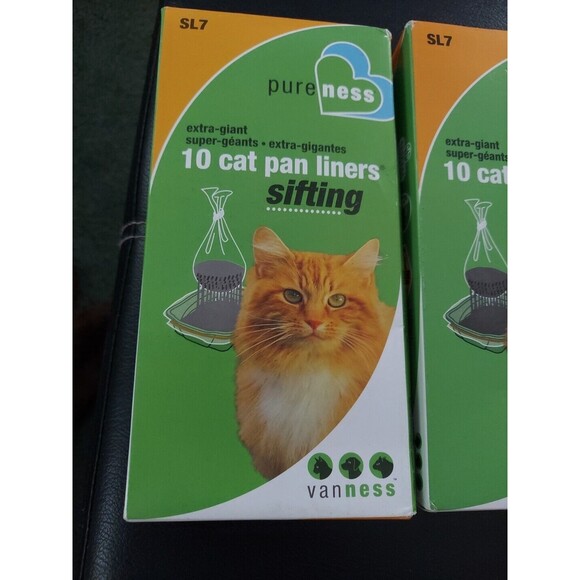 2 New Vanness PureNess Sifting Cat Pan Liners - Extra Giant - SL7 - Pack of 10 - Picture 2 of 8